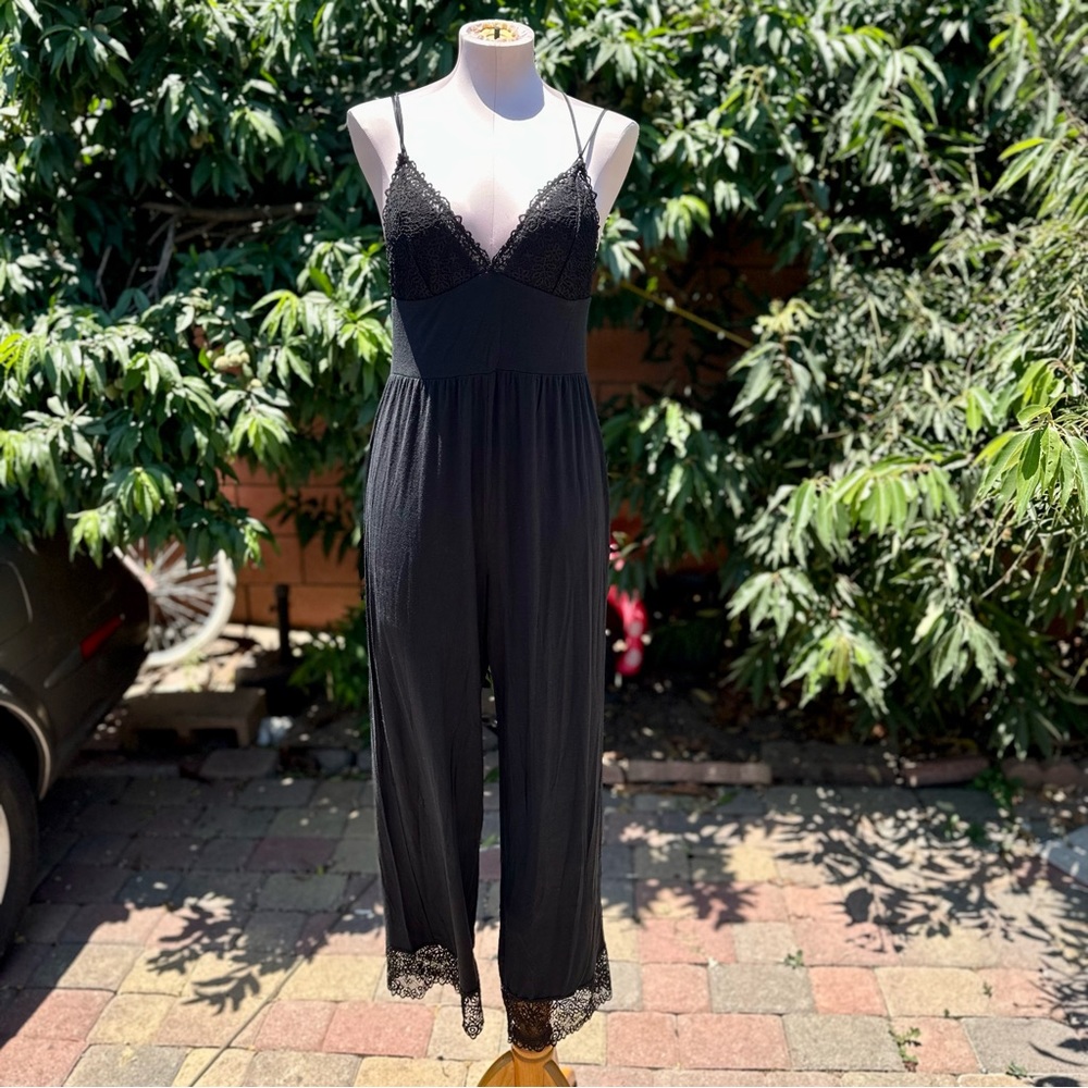 Victoria’s Secret Modal Lace Strappy Jumpsuit